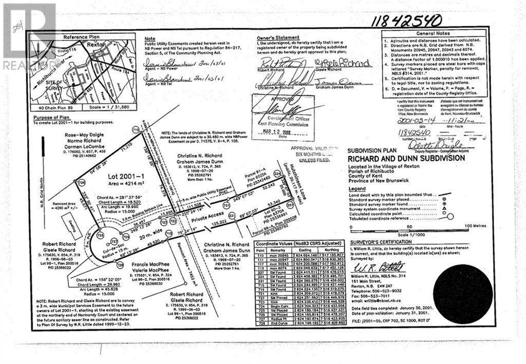 Lot Normandie Court, Rexton, New Brunswick  E4W 2C2 - Photo 12 - M160750