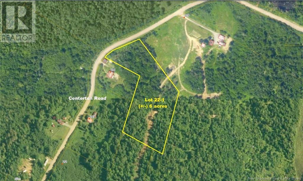 Lot 22-1 Centerton Road, clifton royal, New Brunswick