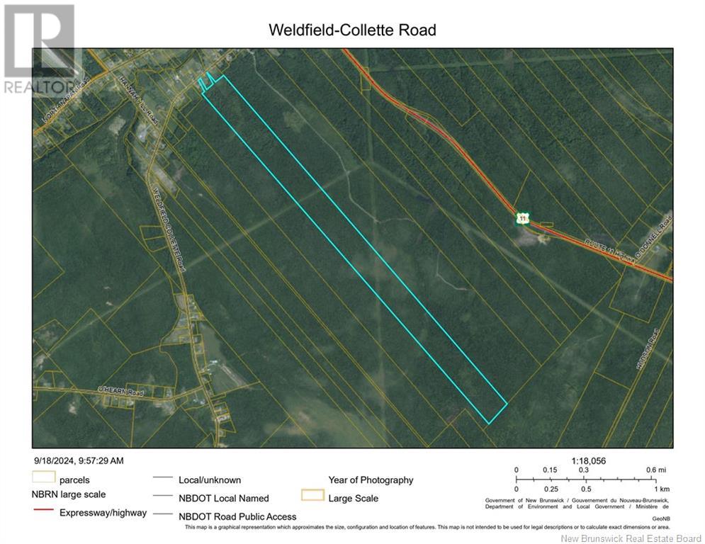 Lot Weldfield-Collette Road, napan, New Brunswick