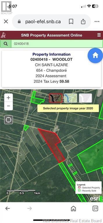 Lot Ch Des Dallaire, saint-norbert, New Brunswick