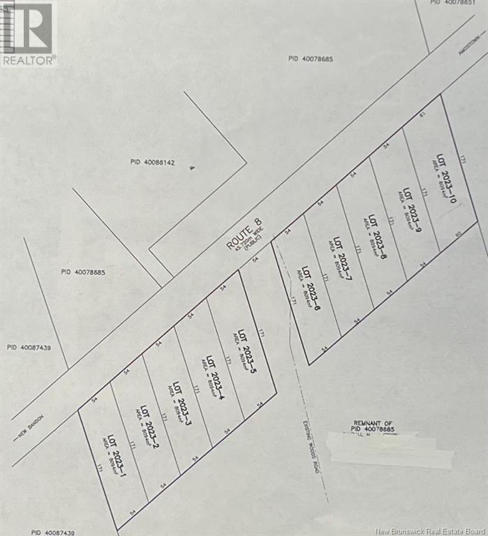 Lot 2023-7 Route 8, nelson hollow, New Brunswick