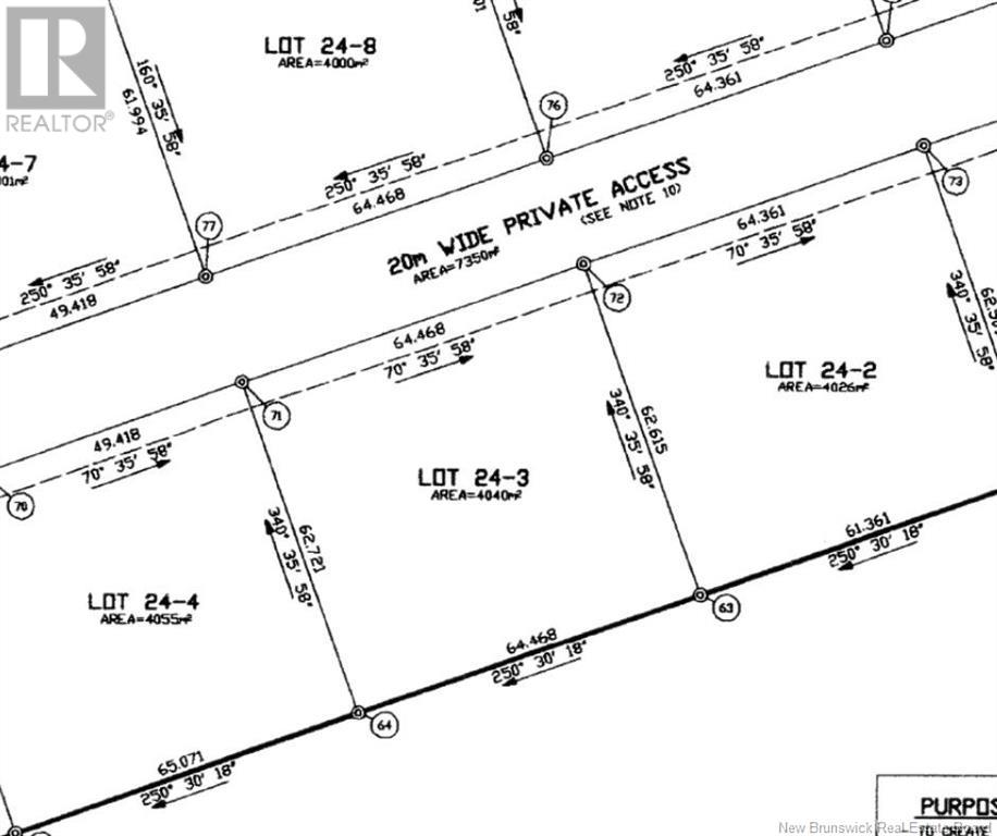 Lot 24-3 134 Route, Bouctouche, New Brunswick