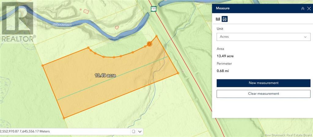 13.4 Acres Route 11, Madran, New Brunswick  E8J 2P4 - Photo 1 - NB112598