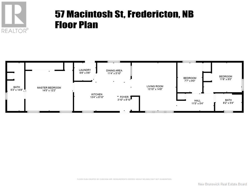 57 Macintosh Street, Fredericton, New Brunswick  E3C 2M9 - Photo 28 - NB116265