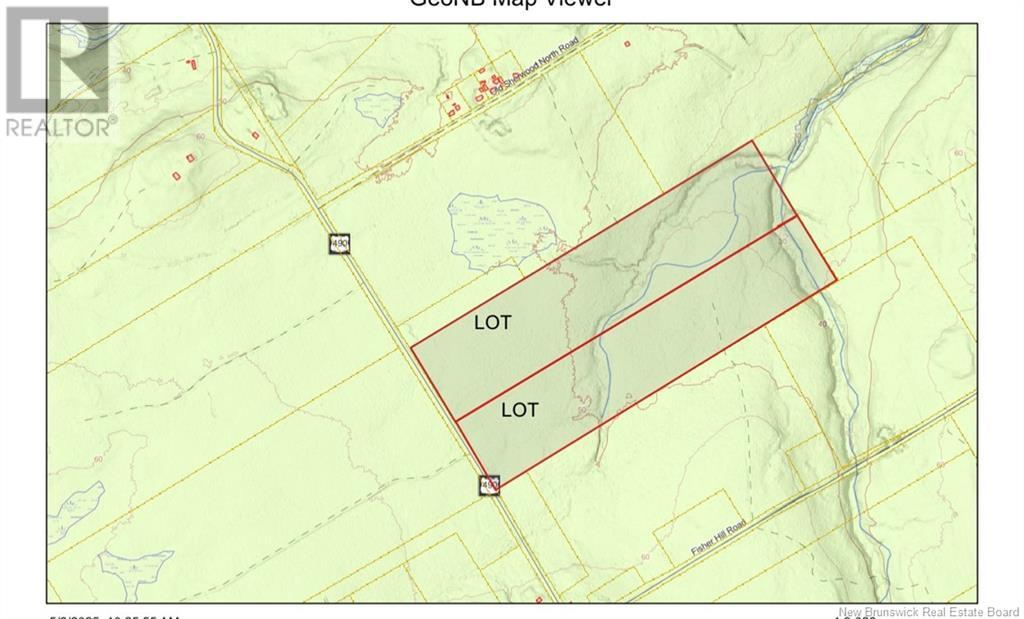Lot Route 490, Champ Dore, New Brunswick