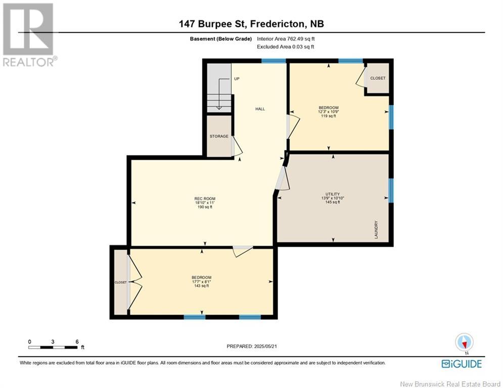 147 Burpee Street, Fredericton, New Brunswick  E3A 1M6 - Photo 37 - NB118566