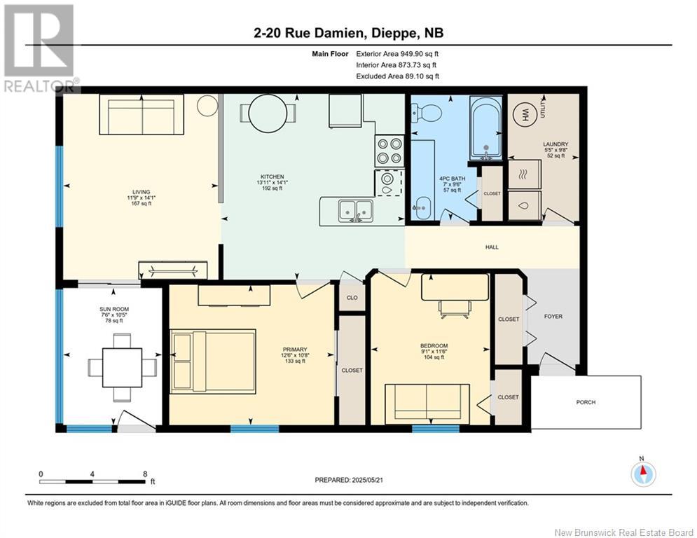 20 Damien Unit# 2, Dieppe, New Brunswick  E1A 7S9 - Photo 30 - NB119135