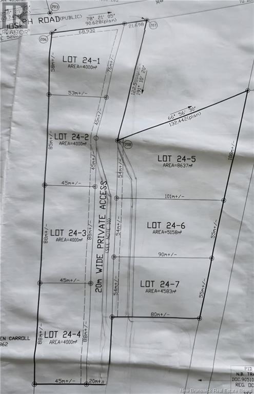 Lot 24-5 Saint-Joseph Road, Bouctouche, New Brunswick  E4S 4C8 - Photo 2 - NB119348