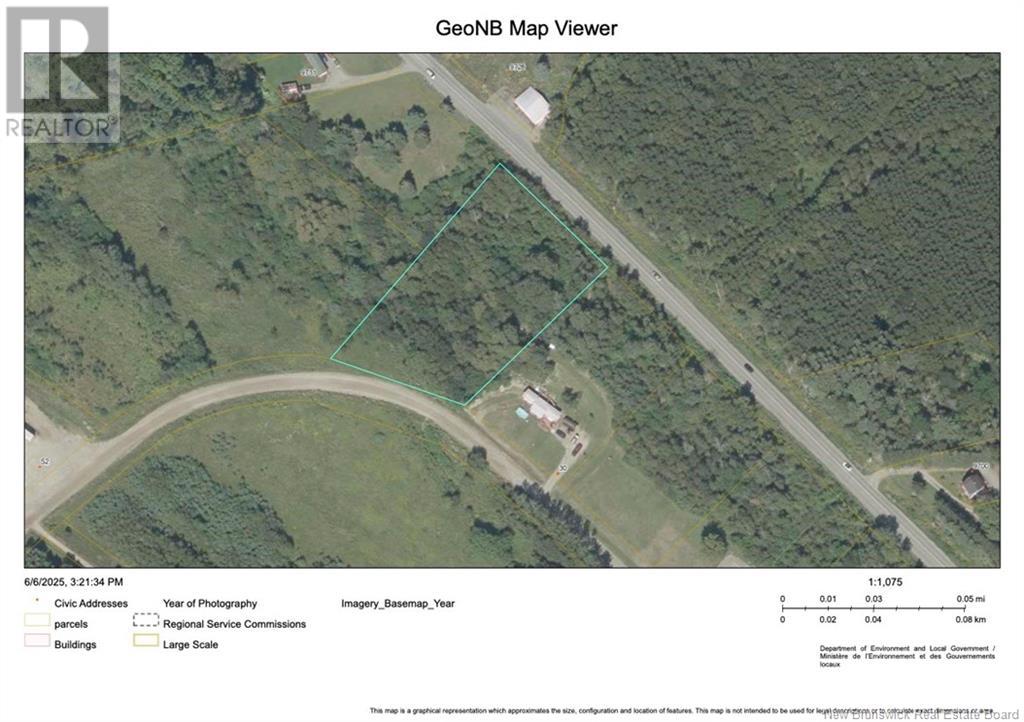 LOT Hallett Road, Beechwood, New Brunswick