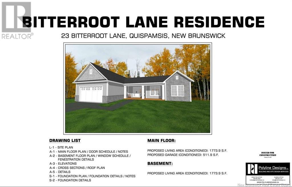 23 Bitterroot Lane, Quispamsis, New Brunswick
