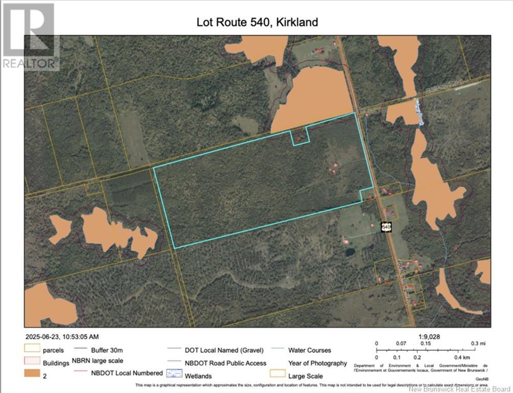 Lot Route 540, Kirkland, New Brunswick