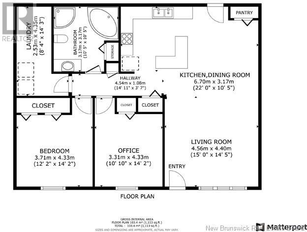 130 Lian Street Unit# 103, Fredericton, New Brunswick  E3C 0G4 - Photo 35 - NB119548