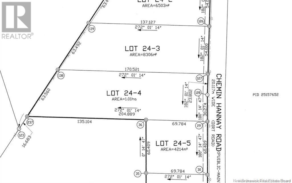 Lot 24-4 Hannay Road, Galloway, New Brunswick  E4W 2M4 - Photo 4 - NB121669