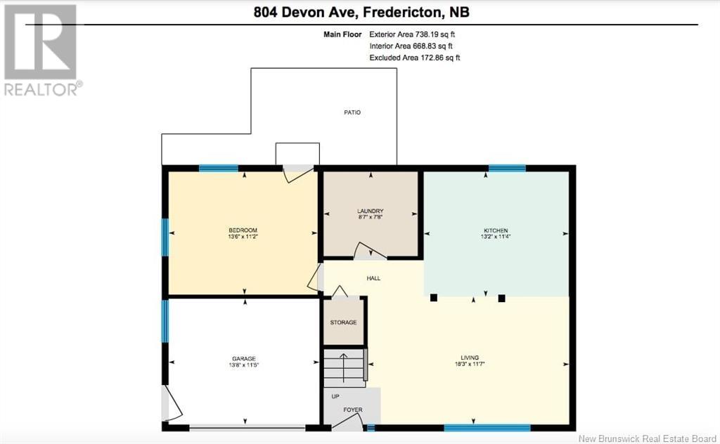 804 Devon Avenue, Fredericton, New Brunswick  E3A 3H1 - Photo 45 - NB122057