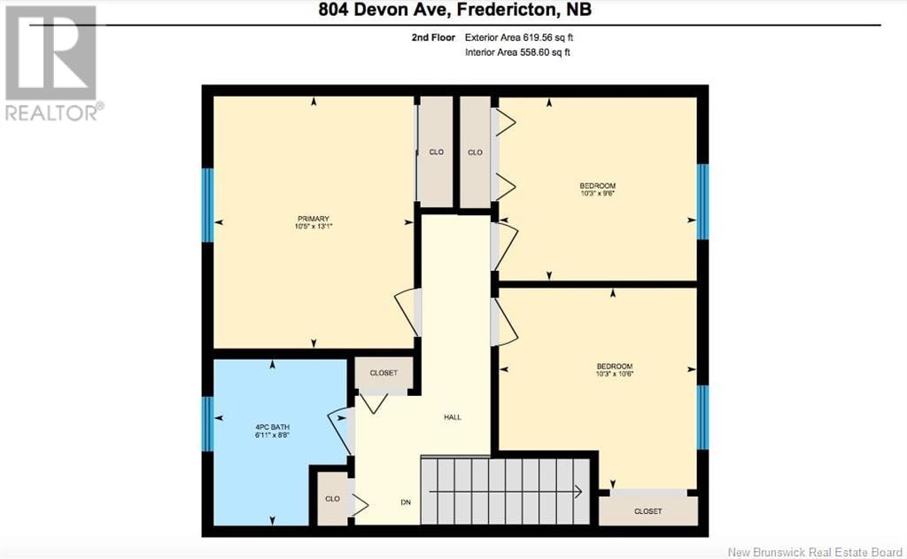 804 Devon Avenue, Fredericton, New Brunswick  E3A 3H1 - Photo 46 - NB122057