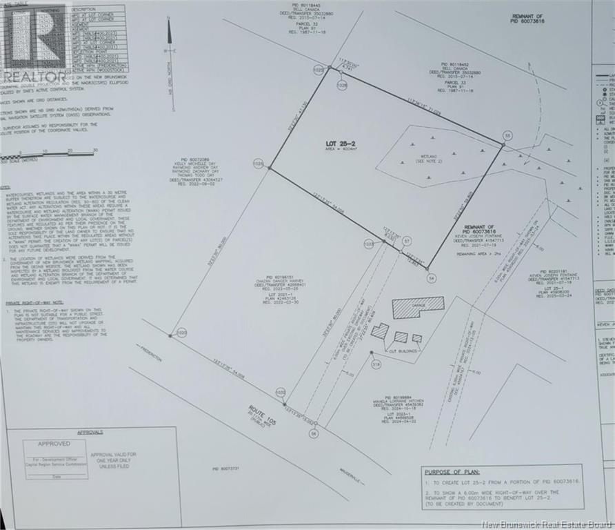 Lot 25-2 105 Route, Maugerville, New Brunswick  E3A 8N3 - Photo 1 - NB122511