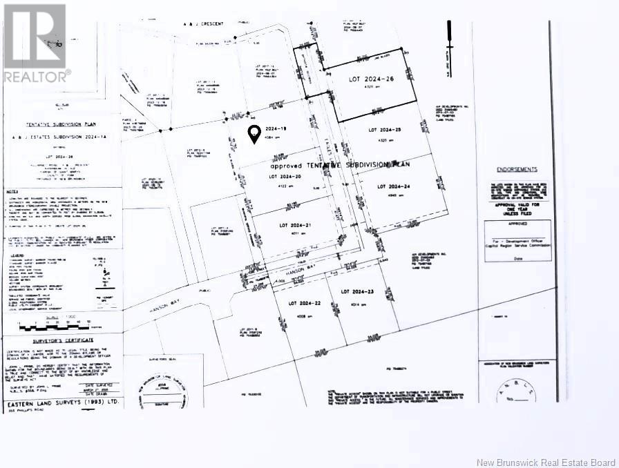 LOT 2024-19 EAGLES Lane, Killarney Road, New Brunswick