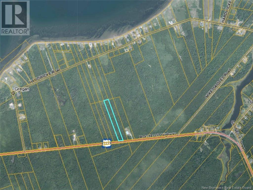 6.72 Acres Route 117, Hardwicke, New Brunswick