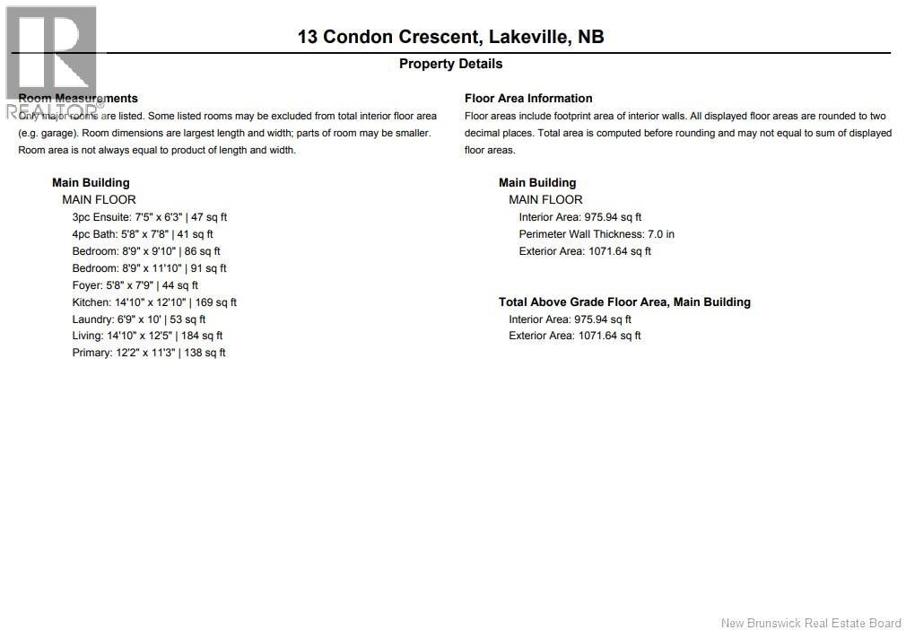 13 Condon Crescent, Moncton, New Brunswick E1H 1C6 - Photo 24 - NB126487