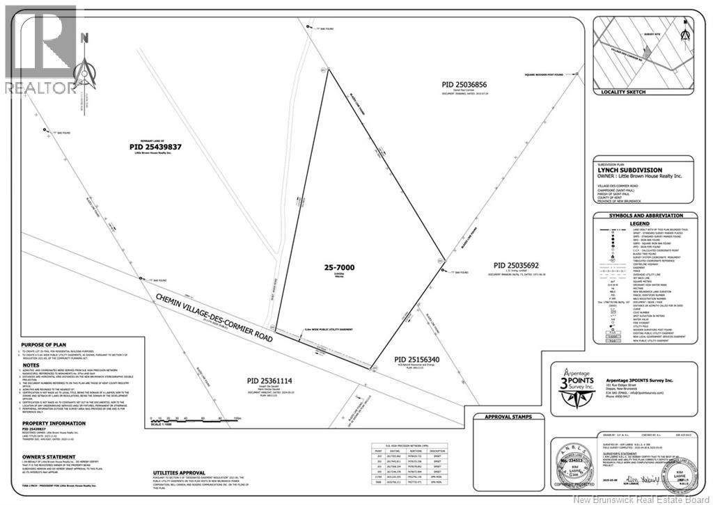 Lot Cormier Village Road, Saint-Paul, New Brunswick  E4T 3H3 - Photo 3 - NB127555