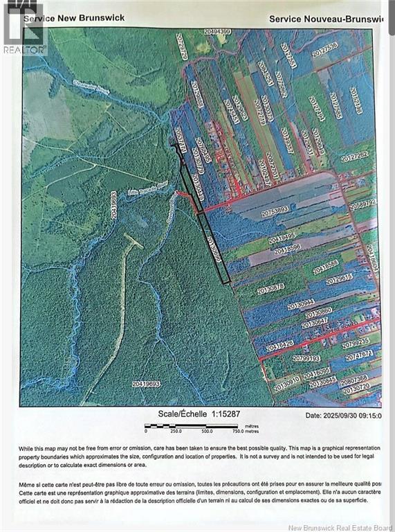 14.97 Acres Chemin Saulnier Ouest, Canton Des Basques, New Brunswick  E1X 2G6 - Photo 3 - NB127603