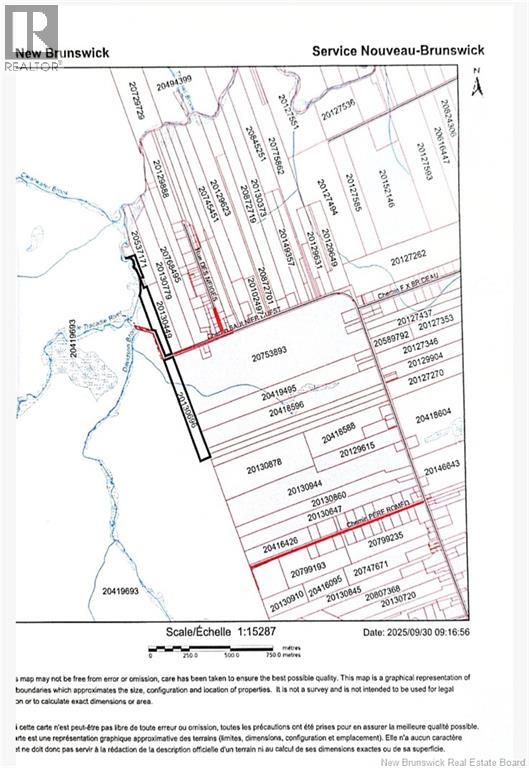 14.97 Acres Chemin Saulnier Ouest, Canton Des Basques, New Brunswick  E1X 2G6 - Photo 5 - NB127603