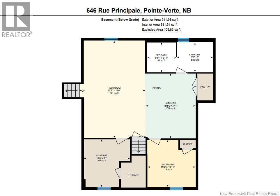 646 Principale, Pointe-Verte, New Brunswick  E8J 3A1 - Photo 44 - NB128227
