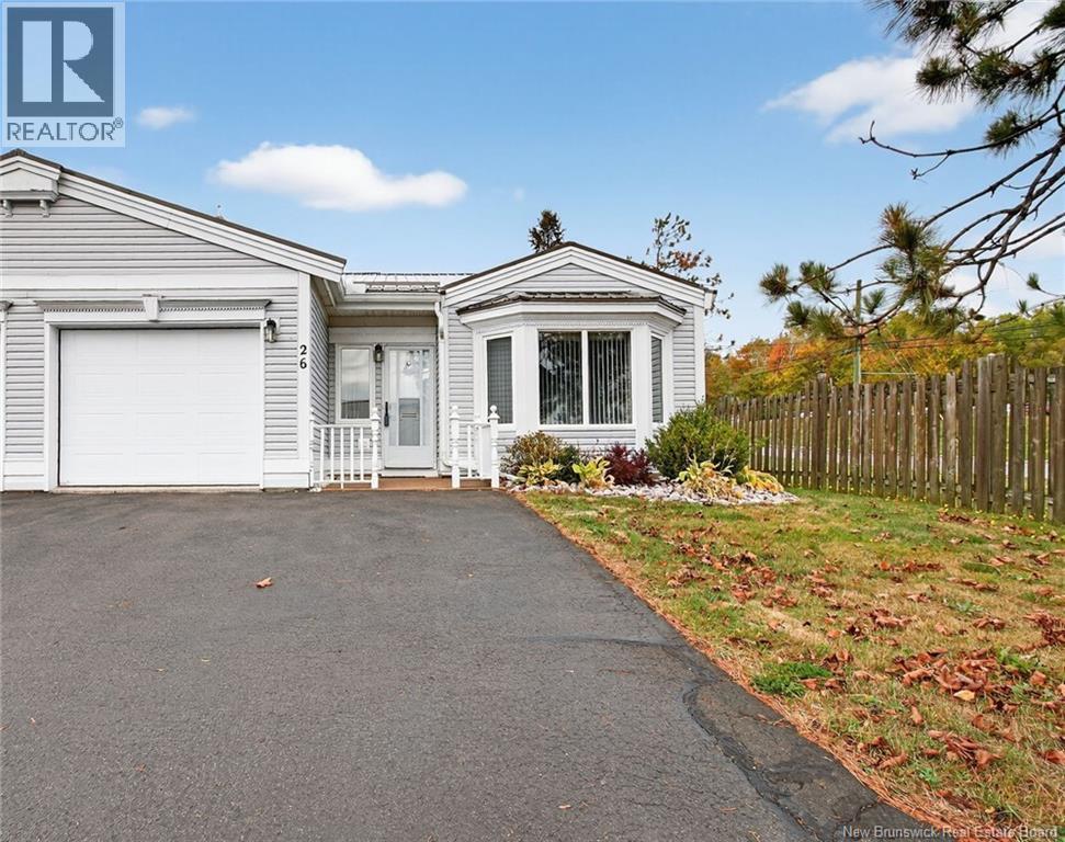50 McAuley Drive Unit# 26, Moncton, New Brunswick