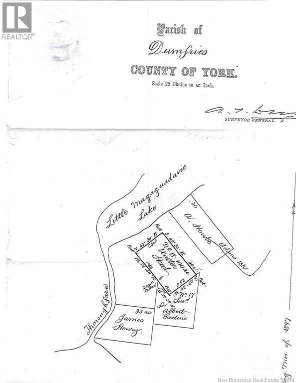 Vacant Lot Woodland, Magaguadavic Lake, New Brunswick  E6K 9G4 - Photo 2 - NB128305
