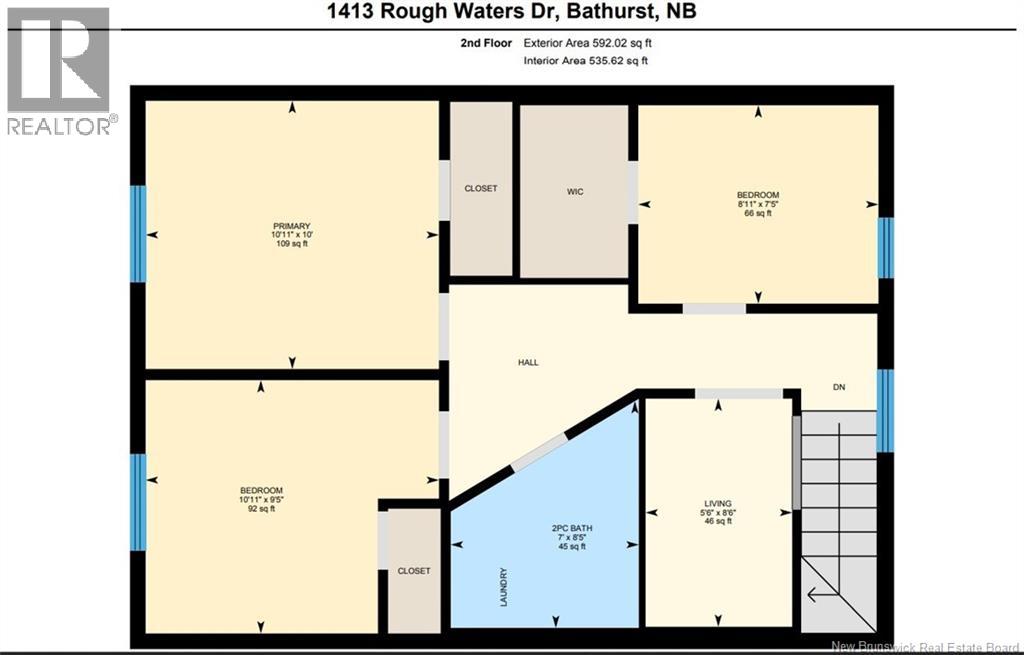 1413 Rough Waters, Bathurst, New Brunswick  E2A 1Z4 - Photo 37 - NB128561