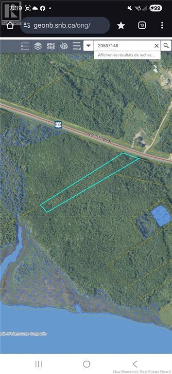 3.6 acres Route 113, Inkerman, New Brunswick