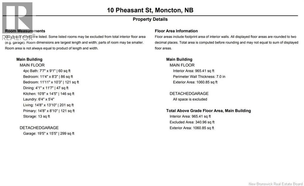 10 Pheasant Street, Moncton, New Brunswick  E1H 2Z4 - Photo 22 - NB130012