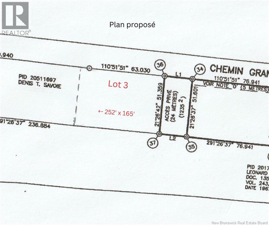 4,000 mc Chemin Grand Ruisseau, Pigeon Hill, New Brunswick