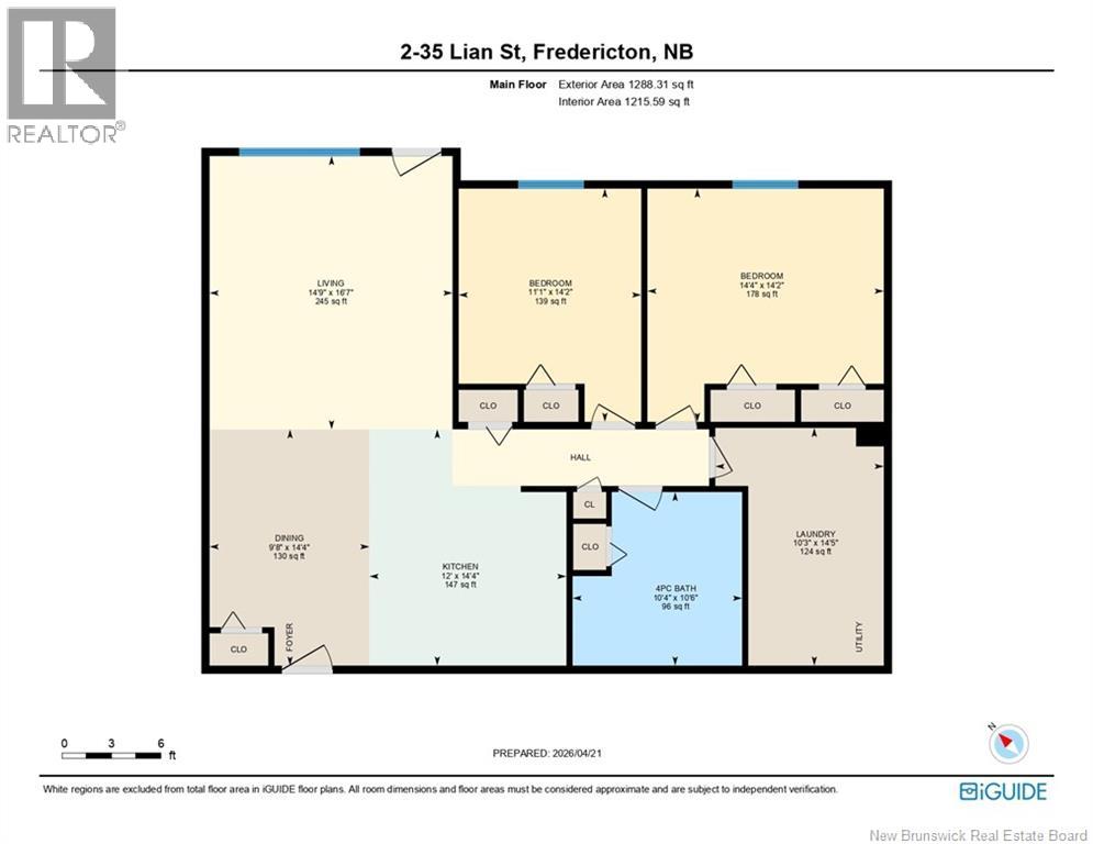 35 Lian Street Unit# 2, Fredericton, New Brunswick E3C 0A8 - Photo 37 - NB137705