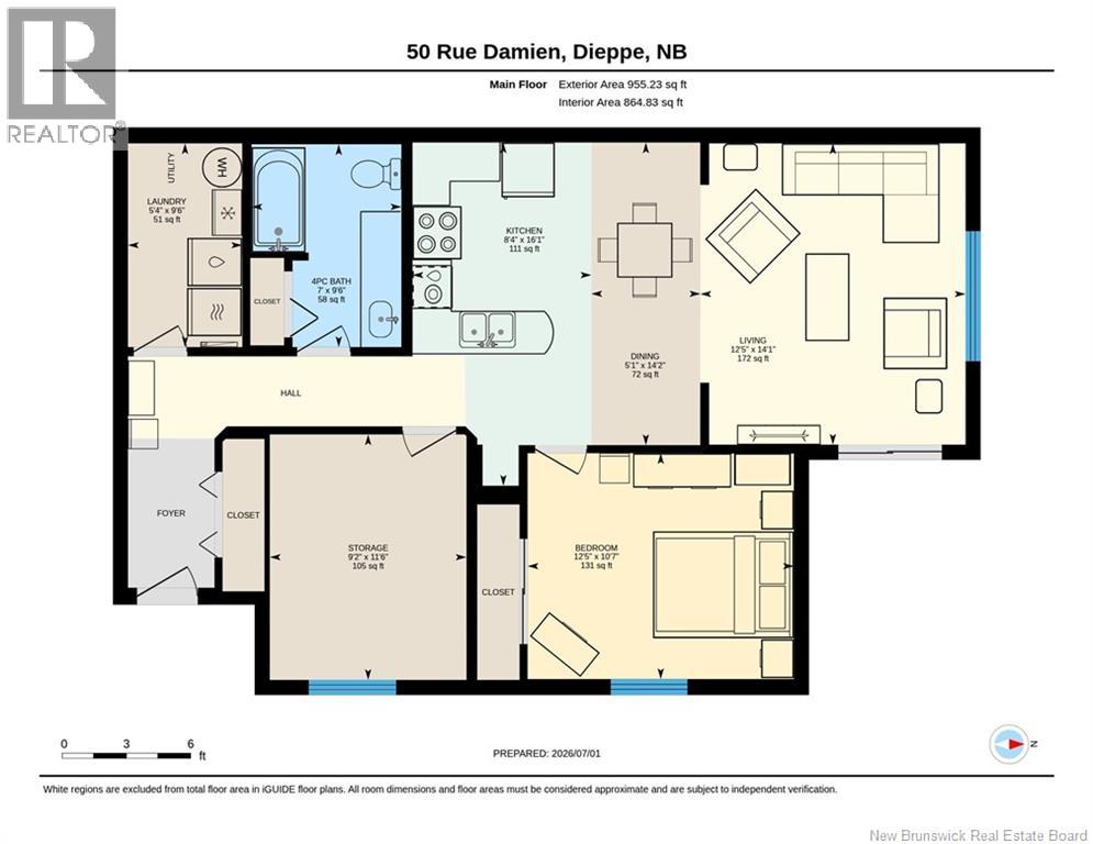 50 Damien Street Unit# 6, Dieppe, New Brunswick  E1A 1T2 - Photo 25 - NB143221